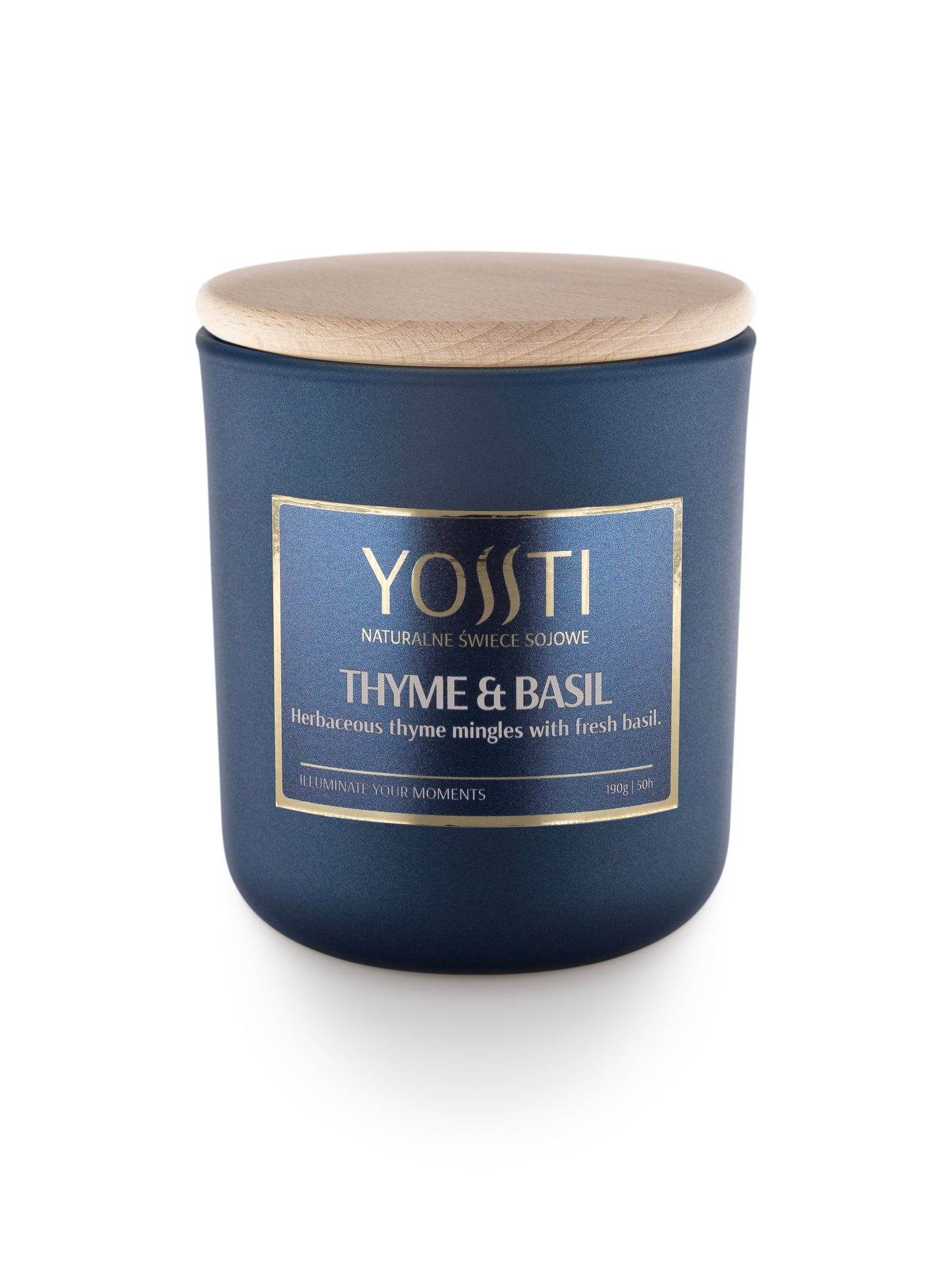 Świeca Zapachowa Sojowa Thyme & Basil