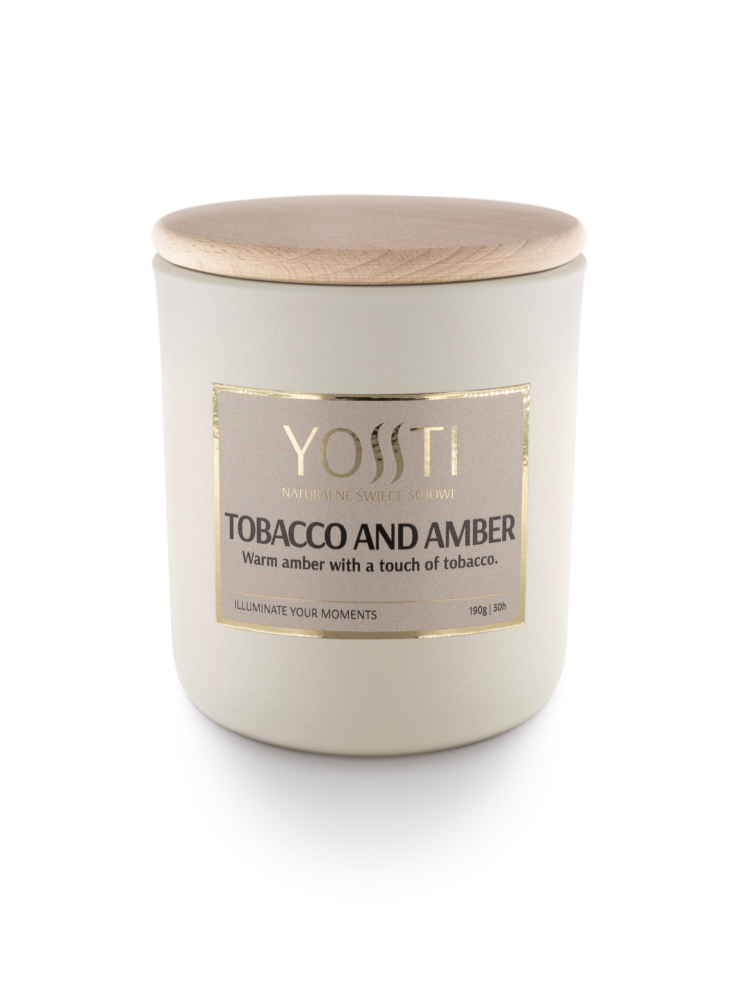 Świeca Zapachowa Sojowa Tobacco and Amber