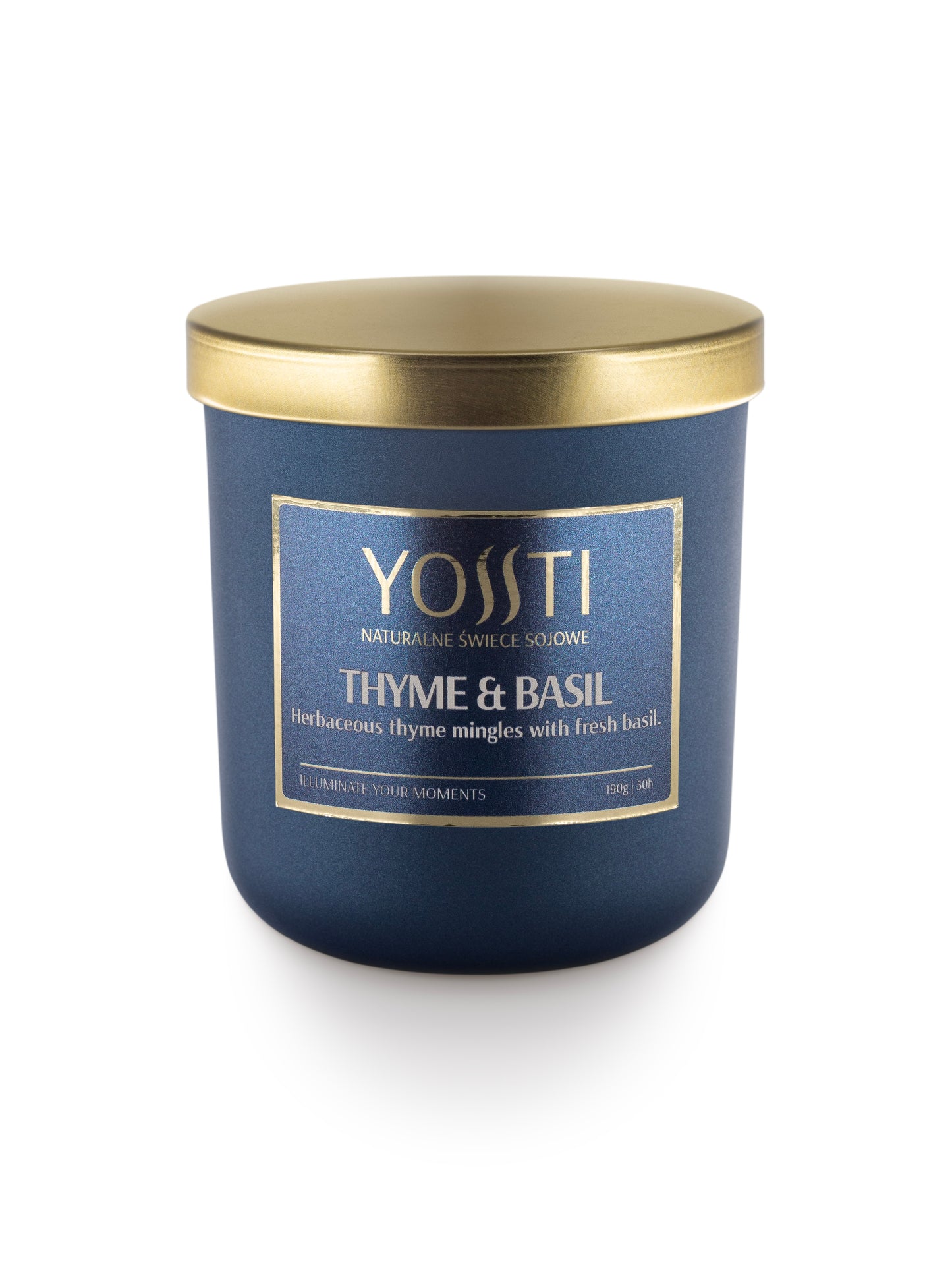 Świeca Zapachowa Sojowa Thyme & Basil