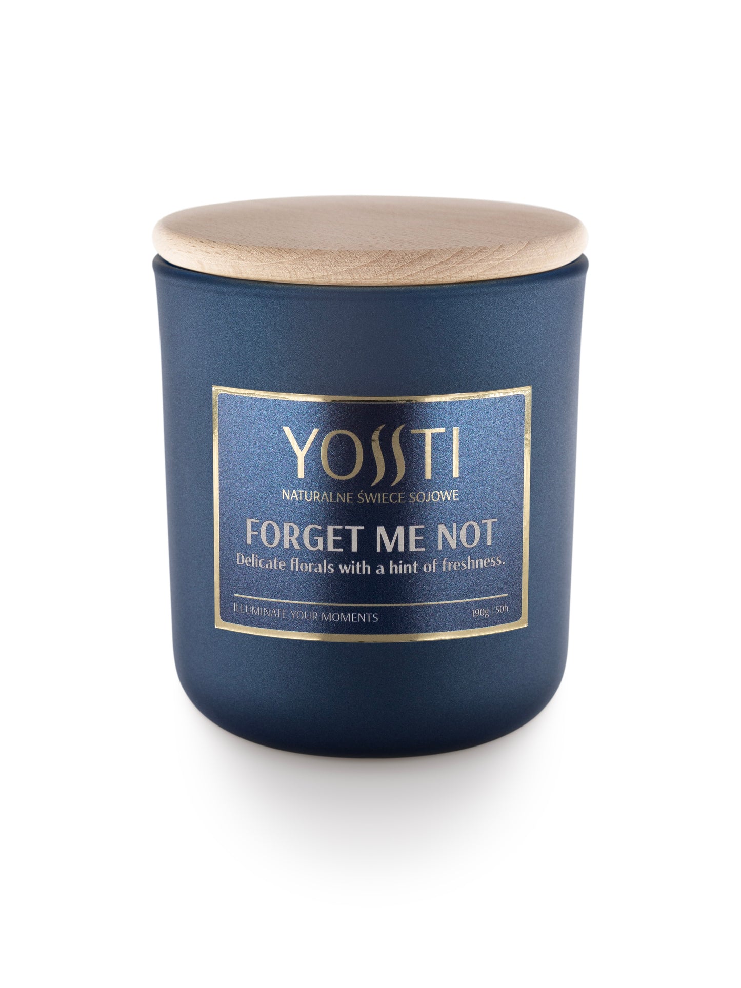 Świeca Zapachowa Sojowa Forget Me Not