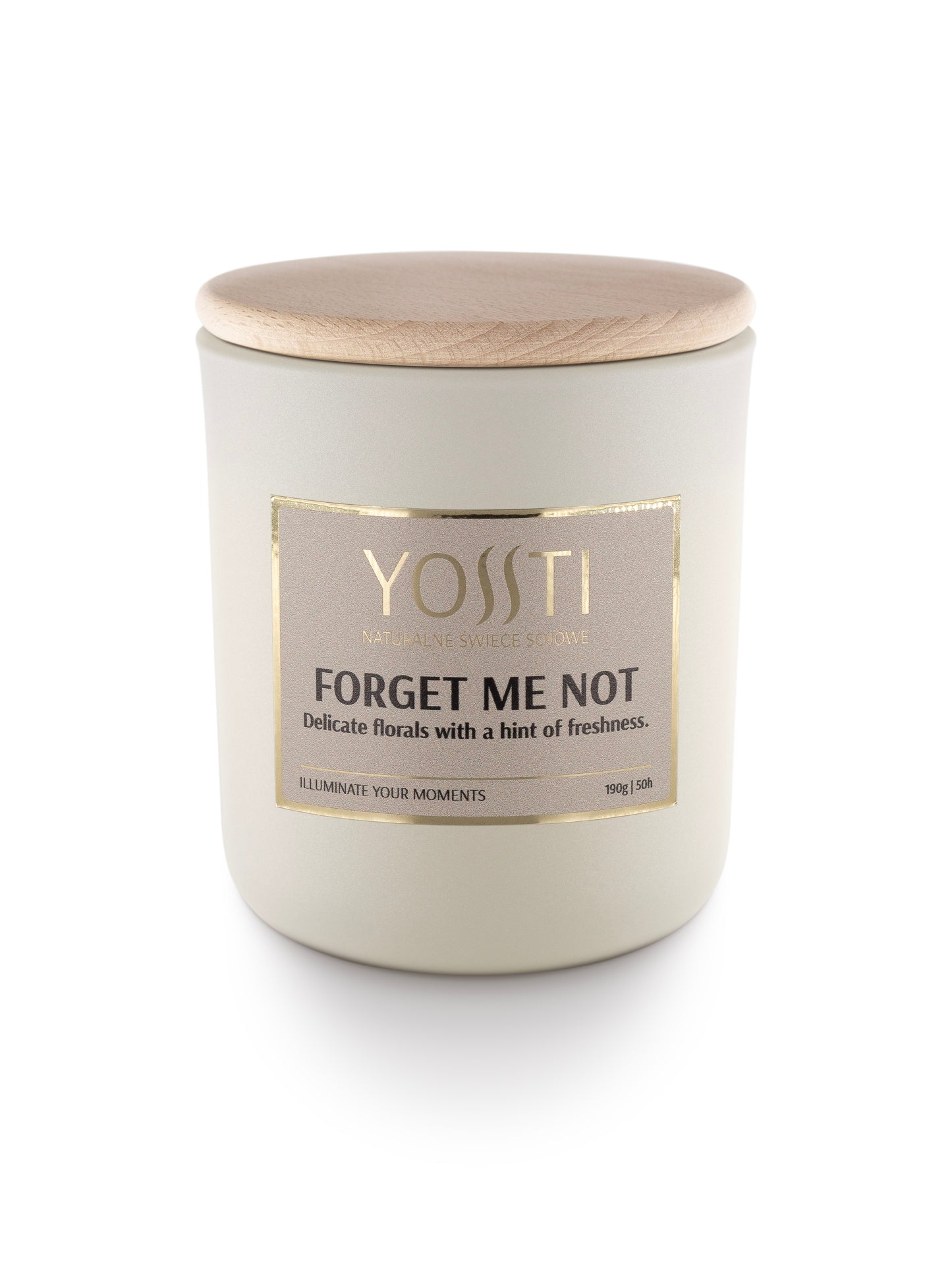 Świeca Zapachowa Sojowa Forget Me Not