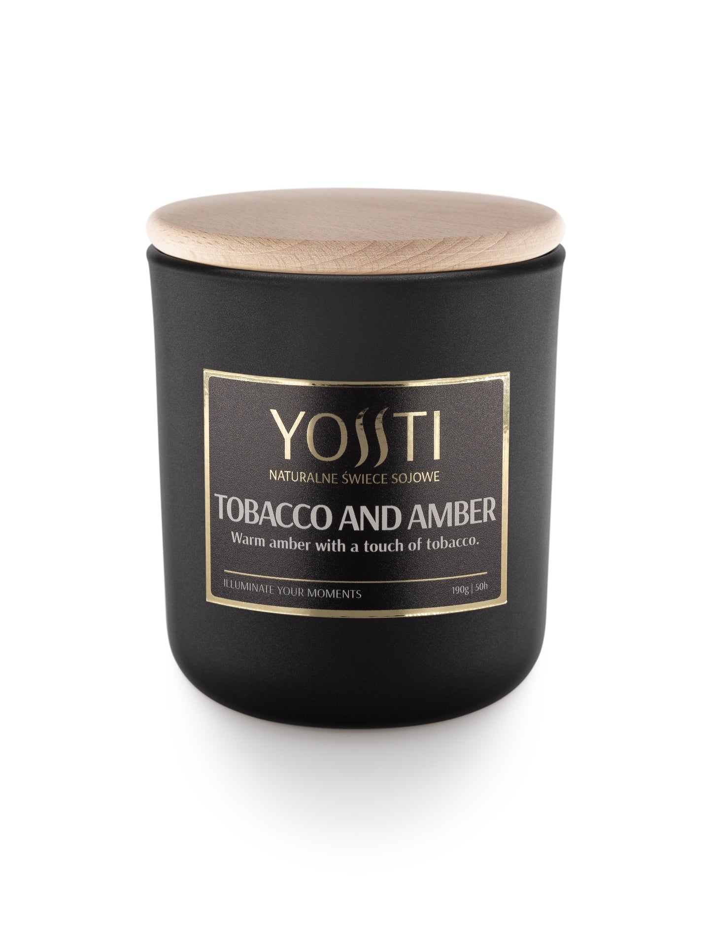 Świeca Zapachowa Sojowa Tobacco and Amber
